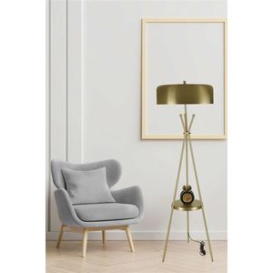 Lampadar, Luin, 534LUN4436, Metal, Auriu imagine