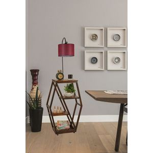 Lampadar, Luin, 534LUN4114, Metal, Rosu claret imagine