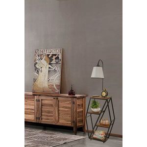 Lampadar, Luin, 534LUN4131, Metal, Gri deschis imagine