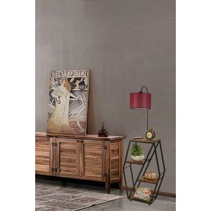 Lampadar, Luin, 534LUN4134, Metal, Rosu claret imagine