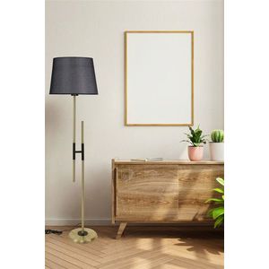 Lampadar, Luin, 534LUN4319, Metal, Negru imagine