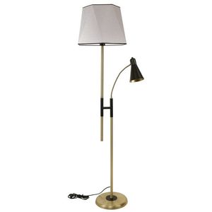 Lampadar, Luin, 534LUN4280, Metal, Gri deschis imagine