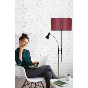 Lampadar, Luin, 534LUN4291, Metal, Rosu claret imagine