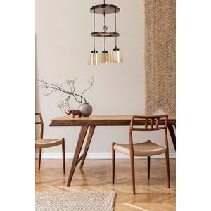 Lustra, Luin, 534LUN3383, Lemn, Vintage imagine