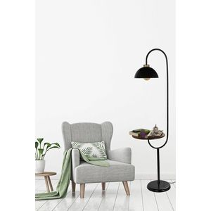 Lampadar, Luin, 534LUN3549, Metal, Negru imagine