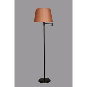 Lampadar, Luin, 534LUN3189, Metal, Negru/Portocaliu imagine
