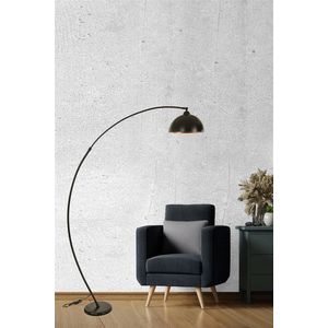 Lampadar, Luin, 534LUN4231, Metal, Negru imagine