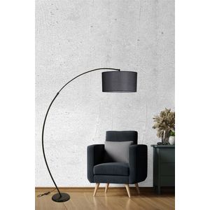 Lampadar, Luin, 534LUN4240, Metal, Negru imagine