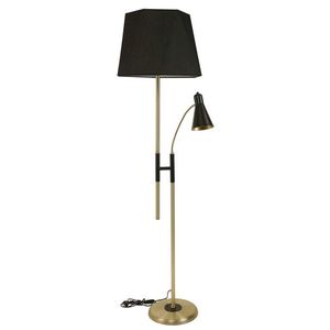 Lampadar, Luin, 534LUN4282, Metal, Negru imagine