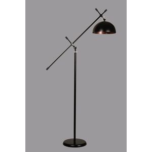 Lampadar, Luin, 534LUN3171, Metal, Negru / Crom imagine