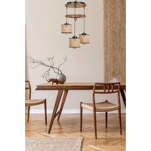 Lustra, Luin, 534LUN3388, Lemn, Vintage imagine