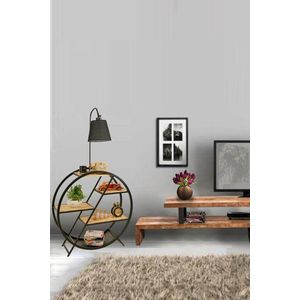 Lampadar, Luin, 534LUN4158, Metal, Negru imagine