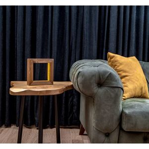 Lampa de masa, Lustro, 812LST1410, Lemn de molid, Maro imagine