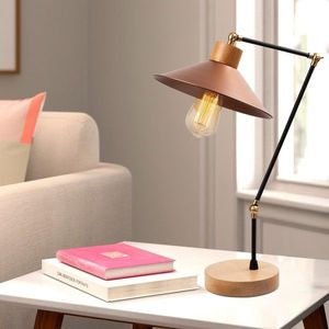 Lampa de masa, Noor, 525NOR2122, Metal, Cupru imagine