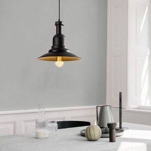Lustra, Opviq, 892OPV1463, Metal, Negru imagine