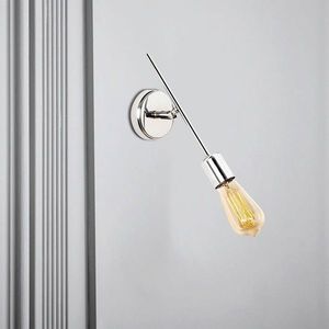 Aplica de perete, Opviq, 892OPV1232, Fier, Crom imagine