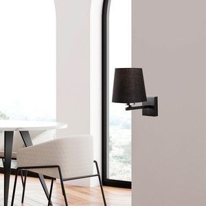 Aplica de perete, Opviq, 892OPV1257, Metal, Negru / Nichel / Crem imagine