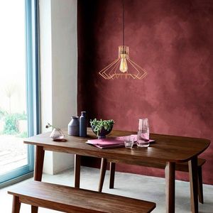 Lustra, Opviq, 892OPV1577, Metal, Cupru/Negru imagine