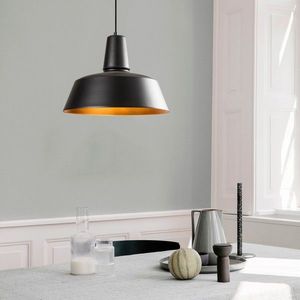 Lustra, Opviq, 892OPV1565, Metal, Negru imagine