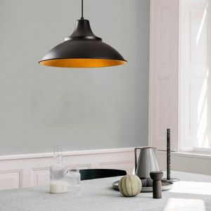 Lustra, Opviq, 892OPV1566, Metal, Negru imagine