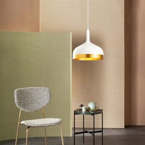 Lustra, Opviq, 892OPV1522, Metal, Alb/Auriu imagine