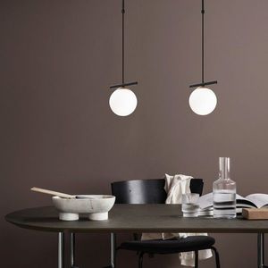 Lustra, Opviq, 892OPV1615, Metal, Alb/Negru imagine
