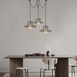 Lustra, Opviq, 892OPV1728, Metal, Negru imagine