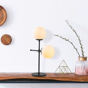 Lampa de masa, Opviq, 892OPV1145, Metal, Negru imagine