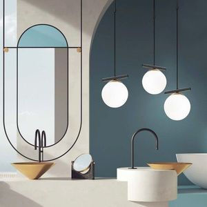 Lustra, Opviq, 892OPV1616, Fier, Alb/Negru imagine