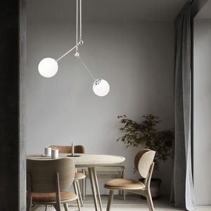 Lustra, Opviq, 892OPV1405, Metal, Crom/Alb imagine