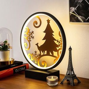 Lampa de masa, Shadow, 526SHD1133, Metal, Negru/Cupru imagine