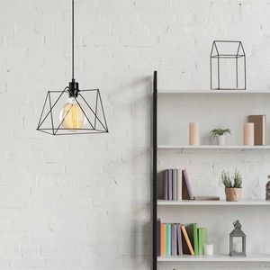 Lustra, Sheen, 521SHN3368, Metal, Negru imagine