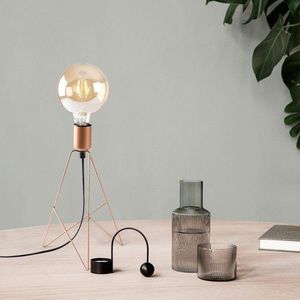 Lampa de masa, Sheen, 521SHN2224, Metal, Cupru imagine