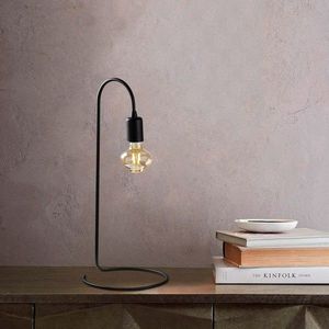Lampa de masa, Sheen, 521SHN2212, Metal, Negru imagine