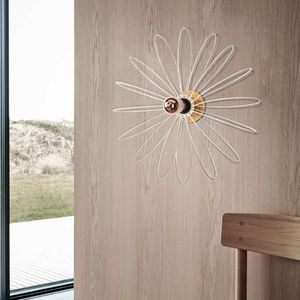 Aplica de perete, Sheen, 521SHN2203, Metal, Alb imagine