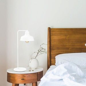 Lampa de masa, Sheen, 521SHN2159, Metal, Alb imagine