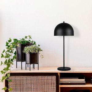 Lampa de masa, Sheen, 521SHN1142, Metal, Negru imagine
