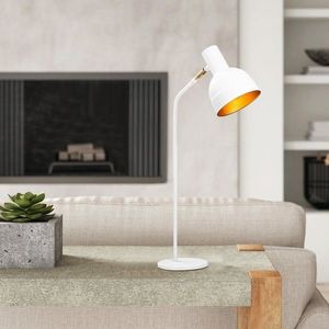 Lampa de masa, Sheen, 521SHN2162, Metal, Alb imagine