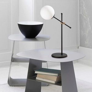 Lampa de masa, Sheen, 521SHN1141, Metal, Negru imagine