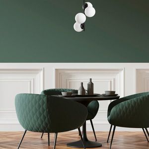 Lustra, Sheen, 521SHN3439, Metal, Negru imagine