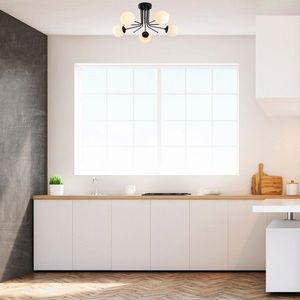 Lustra, Sheen, 521SHN3437, Metal, Negru imagine