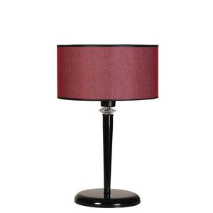 Lampa de masa, Stala, 846STL2789, Metal, Rosu claret imagine