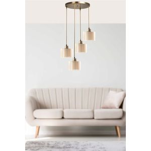 Lustra, Stala, 846STL2912, Metal, Cupru imagine