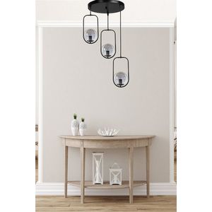 Lustra, Stala, 846STL2882, Metal, Negru imagine