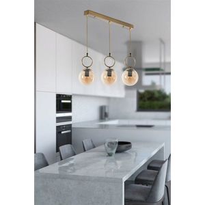 Lustra, Stala, 846STL2815, Metal, Cupru imagine