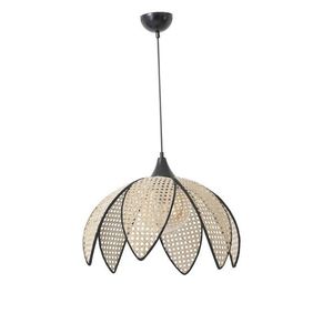 Lustra, Stala, 846STL1874, Metal, Fume / Bej imagine