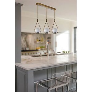 Lustra, Stala, 846STL2871, Metal, Alb / Cupru imagine