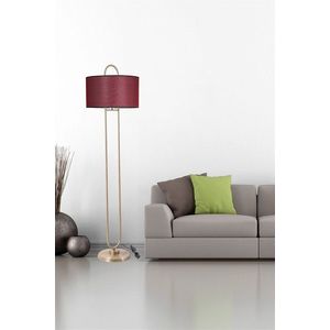 Lampadar, Stala, 846STL2964, Metal, Rosu claret imagine