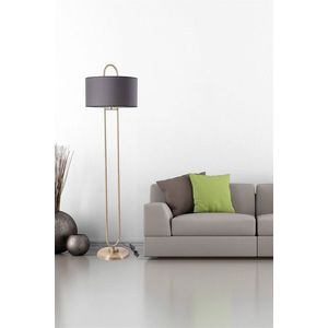 Lampadar, Stala, 846STL2962, Metal, Gri inchis imagine