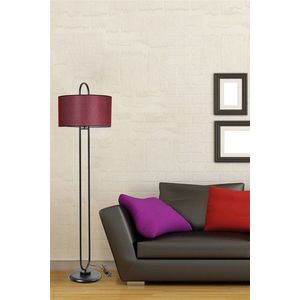 Lampadar, Stala, 846STL2956, Metal, Rosu claret imagine